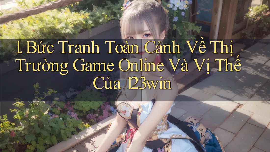 1. Bức Tranh Toàn Cảnh Về Thị Trường Game Online Và Vị Thế Của 123win 1. Bức Tranh Toàn Cảnh Về Thị Trường Game Online Và Vị Thế Của 123win