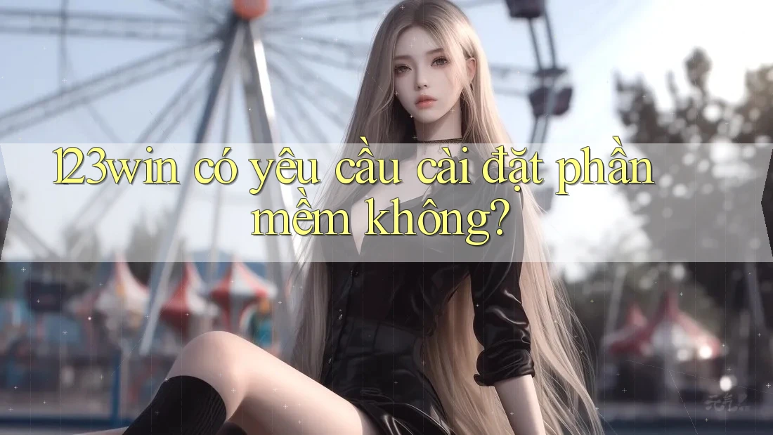 123win có yêu cầu cài đặt phần mềm không?