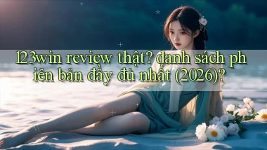 123win review thật danh sách phiên bản đầy đủ nhất (2026)
