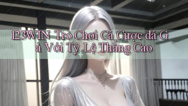 123win  trò chơi cá cược đá gà với tỷ lệ thắng cao
