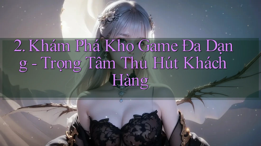 2. Khám Phá Kho Game Đa Dạng - Trọng Tâm Thu Hút Khách Hàng