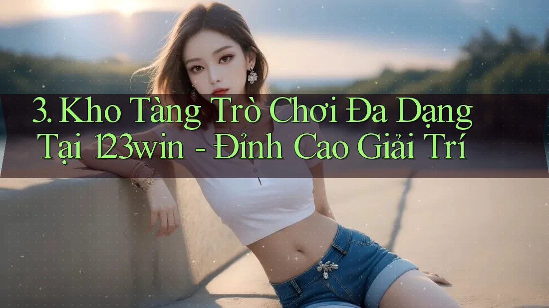 3. Kho Tàng Trò Chơi Đa Dạng Tại 123win - Đỉnh Cao Giải Trí 3. Kho Tàng Trò Chơi Đa Dạng Tại 123win - Đỉnh Cao Giải Trí