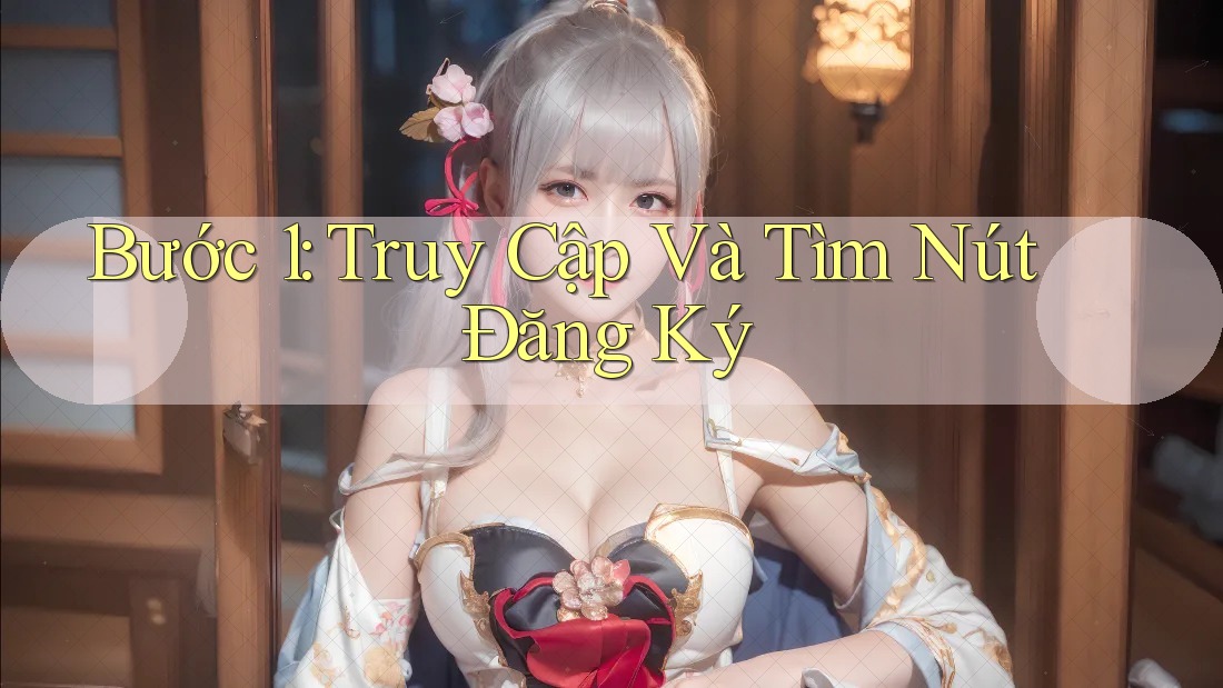 Bước 1: Truy Cập Và Tìm Nút Đăng Ký