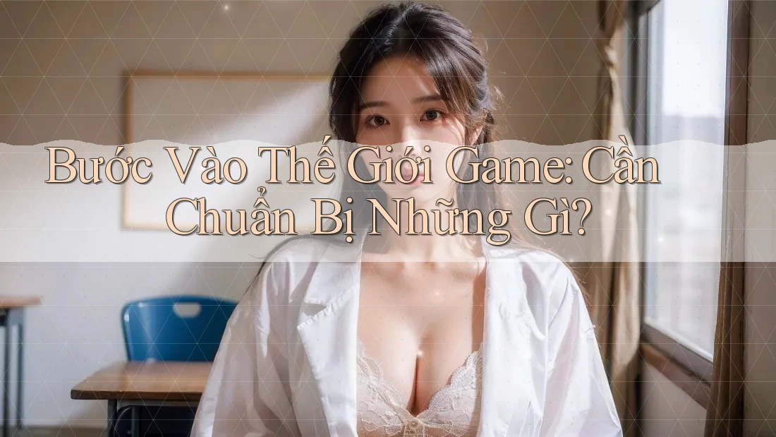 Bước Vào Thế Giới Game: Cần Chuẩn Bị Những Gì?