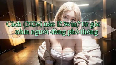 Cách (2026) nào 123win từ góc nhìn người dùng phổ thông