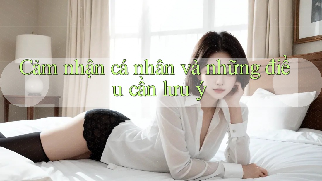 Cảm nhận cá nhân và những điều cần lưu ý Cảm nhận cá nhân và những điều cần lưu ý