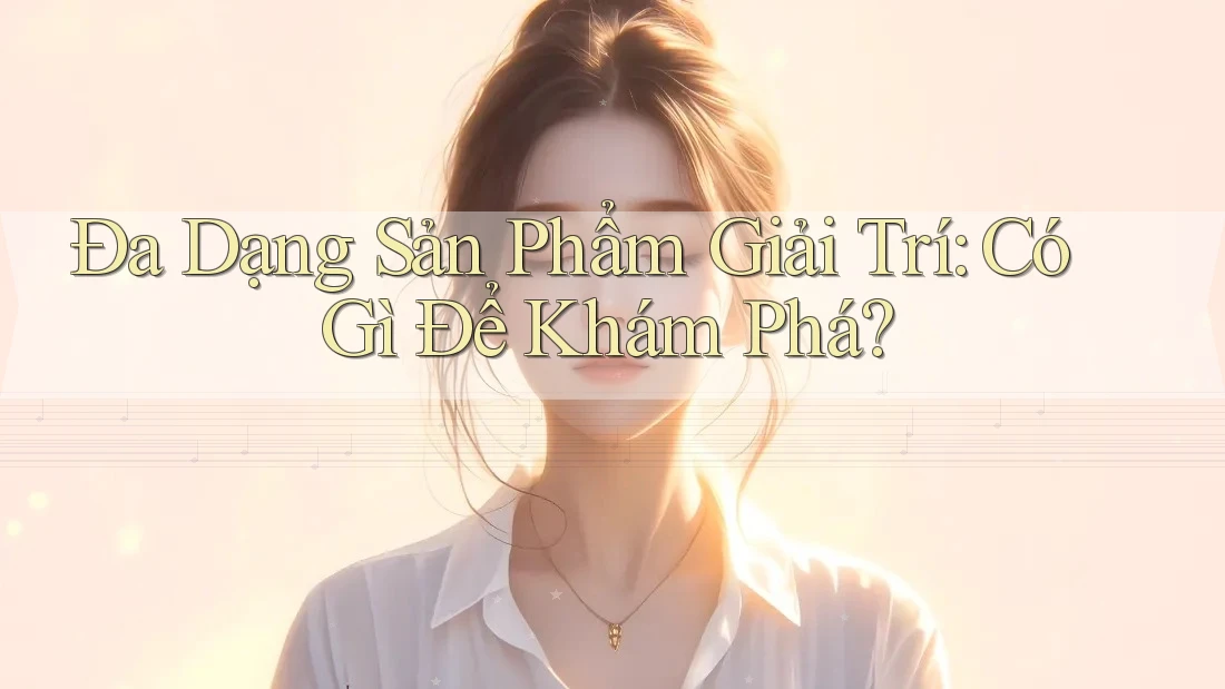 Đa Dạng Sản Phẩm Giải Trí: Có Gì Để Khám Phá? Đa Dạng Sản Phẩm Giải Trí: Có Gì Để Khám Phá?