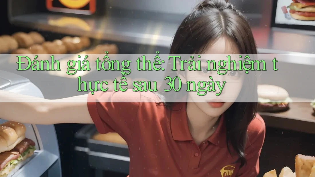 Đánh giá tổng thể: Trải nghiệm thực tế sau 30 ngày Đánh giá tổng thể: Trải nghiệm thực tế sau 30 ngày