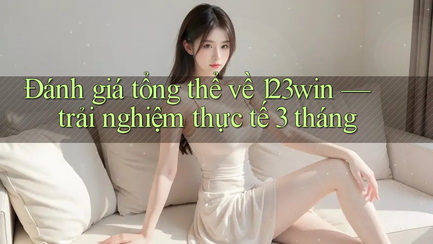 Đánh giá tổng thể về 123win — trải nghiệm thực tế 3 tháng Đánh giá tổng thể về 123win — trải nghiệm thực tế 3 tháng