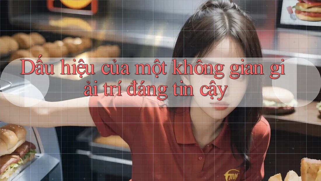 Dấu hiệu của một không gian giải trí đáng tin cậy Dấu hiệu của một không gian giải trí đáng tin cậy