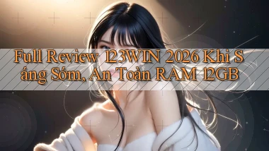 full review 123win 2026   khi sáng sớm, an toàn RAM 12GB