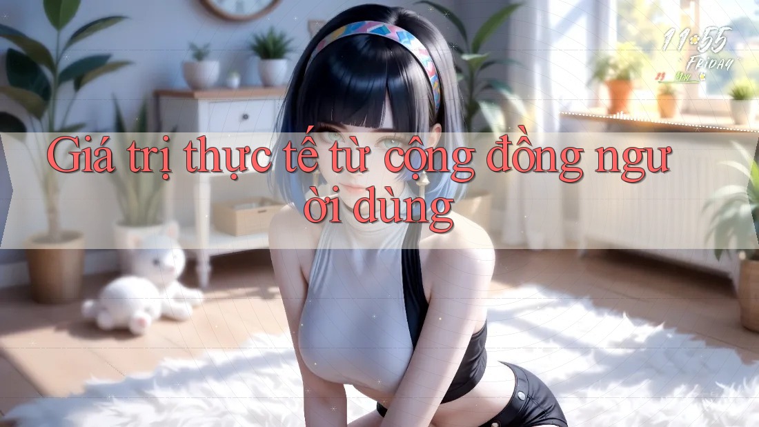 Giá trị thực tế từ cộng đồng người dùng Giá trị thực tế từ cộng đồng người dùng