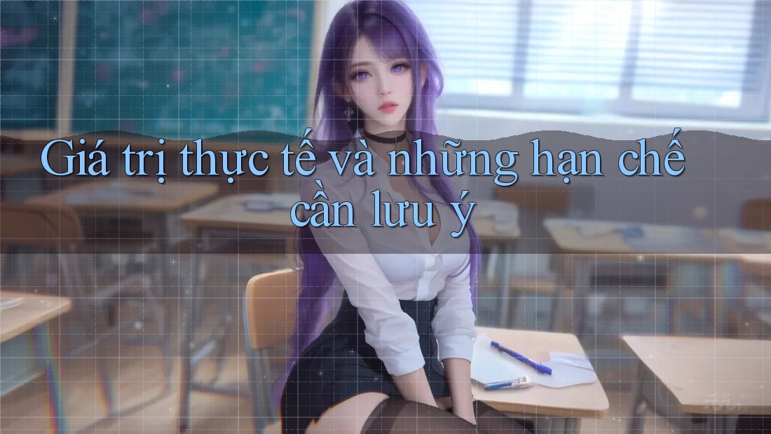 Giá trị thực tế và những hạn chế cần lưu ý Giá trị thực tế và những hạn chế cần lưu ý