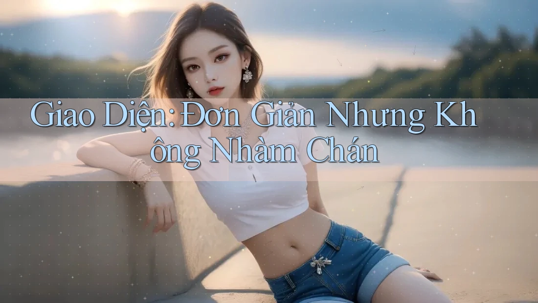 Giao Diện: Đơn Giản Nhưng Không Nhàm Chán
