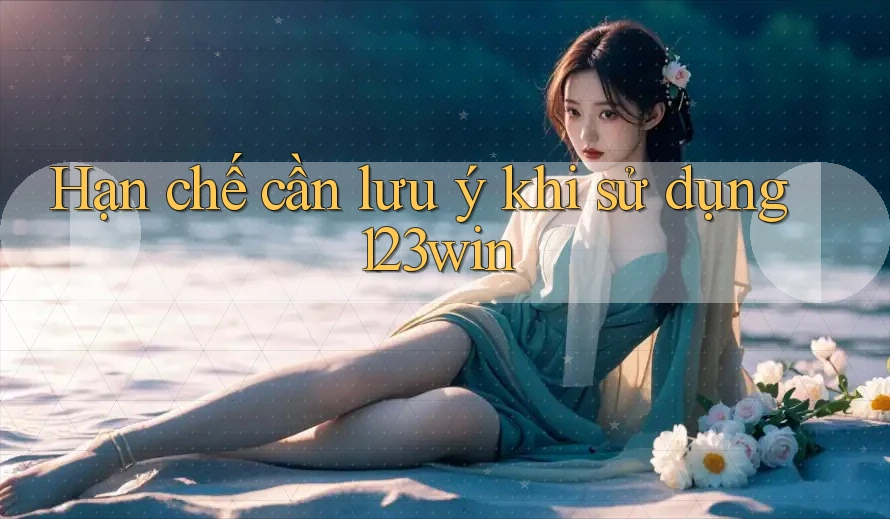 Hạn chế cần lưu ý khi sử dụng 123win