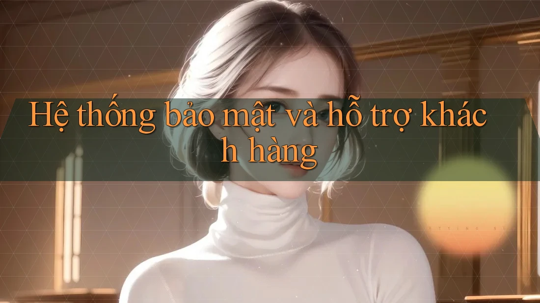 Hệ thống bảo mật và hỗ trợ khách hàng Hệ thống bảo mật và hỗ trợ khách hàng