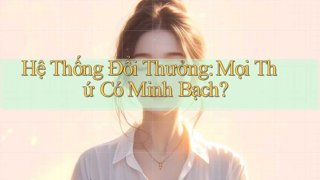 Hệ Thống Đổi Thưởng: Mọi Thứ Có Minh Bạch?