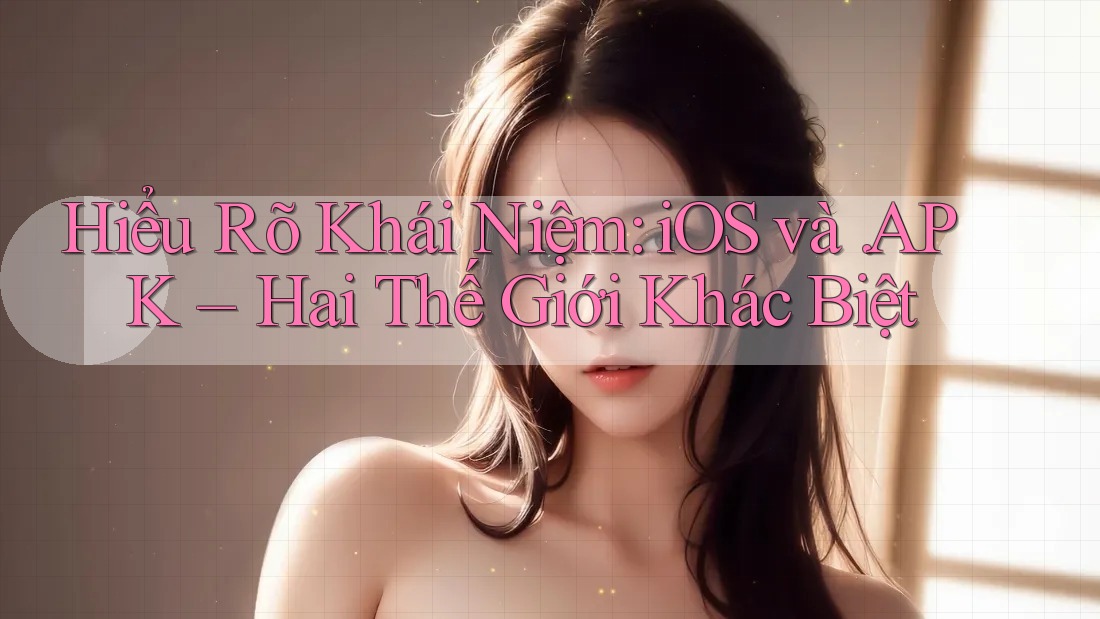 Hiểu Rõ Khái Niệm: iOS và. APK – Hai Thế Giới Khác Biệt Hiểu Rõ Khái Niệm: iOS và. APK – Hai Thế Giới Khác Biệt