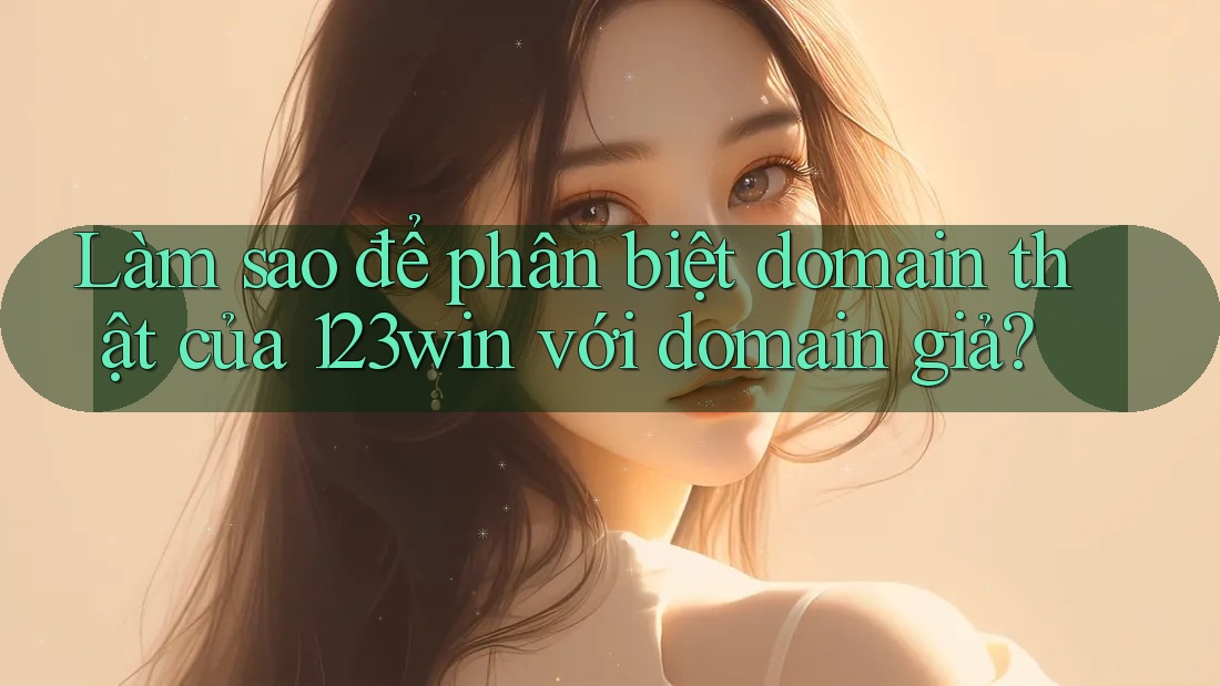 Làm sao để phân biệt domain thật của 123win với domain giả?