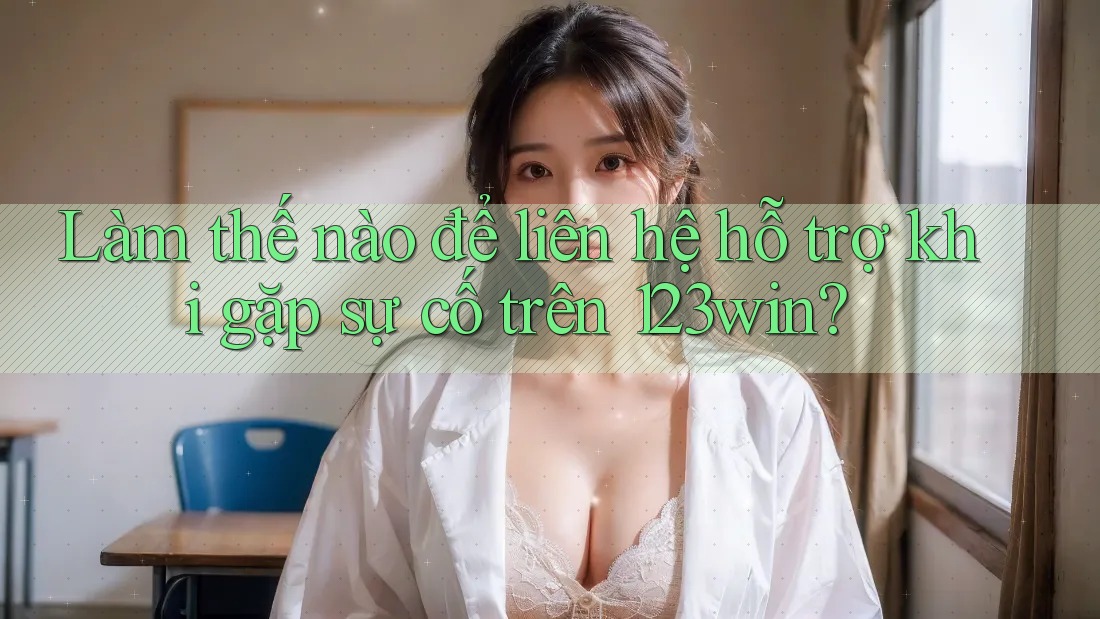 Làm thế nào để liên hệ hỗ trợ khi gặp sự cố trên 123win?