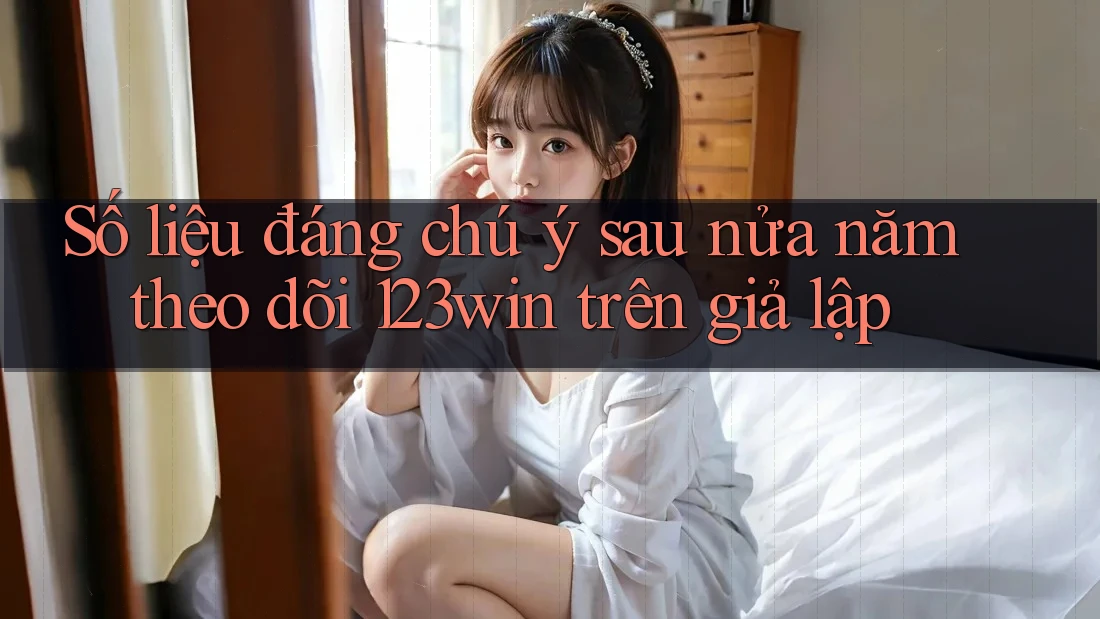 Số liệu đáng chú ý sau nửa năm theo dõi 123win trên giả lập