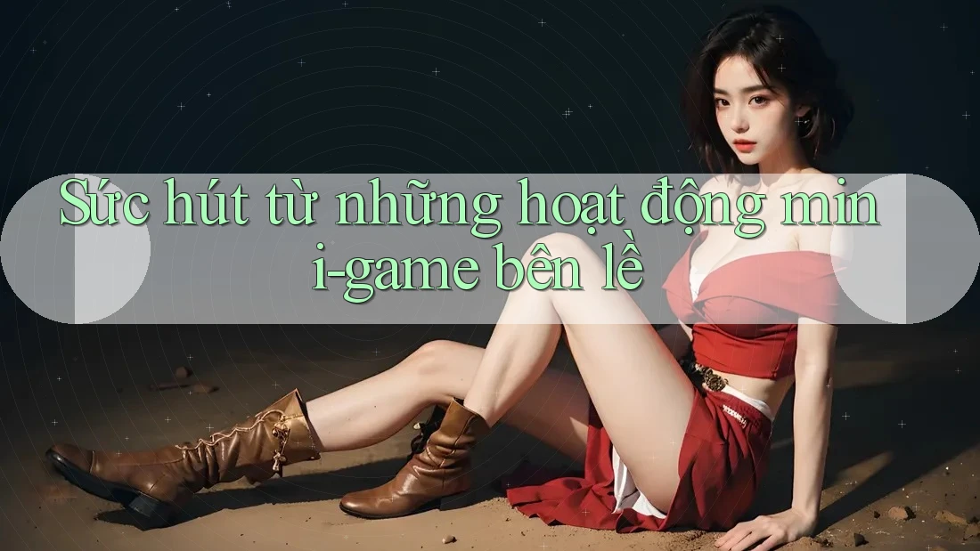 Sức hút từ những hoạt động mini-game bên lề