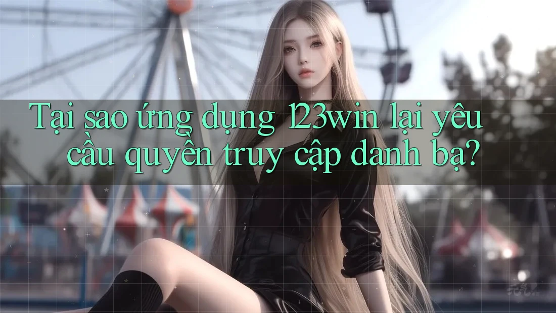 Tại sao ứng dụng 123win lại yêu cầu quyền truy cập danh bạ? Tại sao ứng dụng 123win lại yêu cầu quyền truy cập danh bạ?