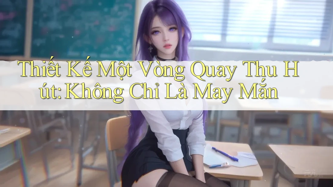 Thiết Kế Một Vòng Quay Thu Hút: Không Chỉ Là May Mắn Thiết Kế Một Vòng Quay Thu Hút: Không Chỉ Là May Mắn