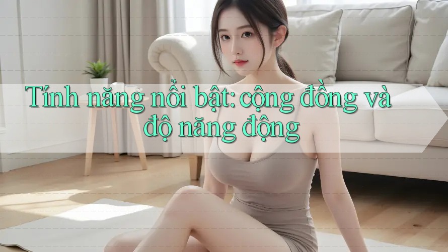 Tính năng nổi bật: cộng đồng và độ năng động