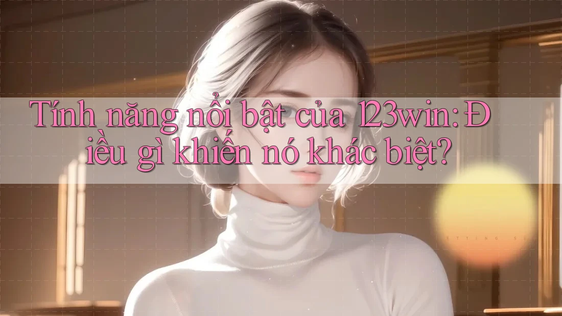 Tính năng nổi bật của 123win: Điều gì khiến nó khác biệt?