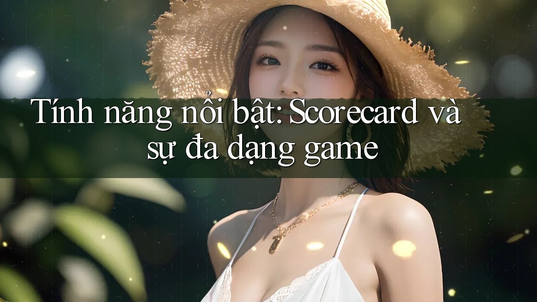 Tính năng nổi bật: Scorecard và sự đa dạng game