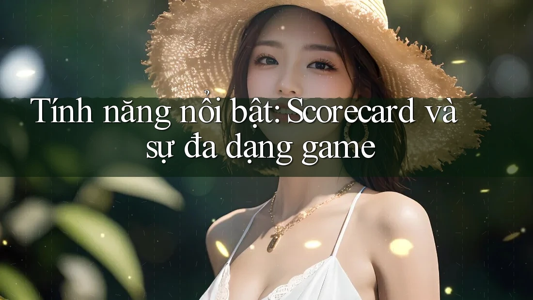 Tính năng nổi bật: Scorecard và sự đa dạng game