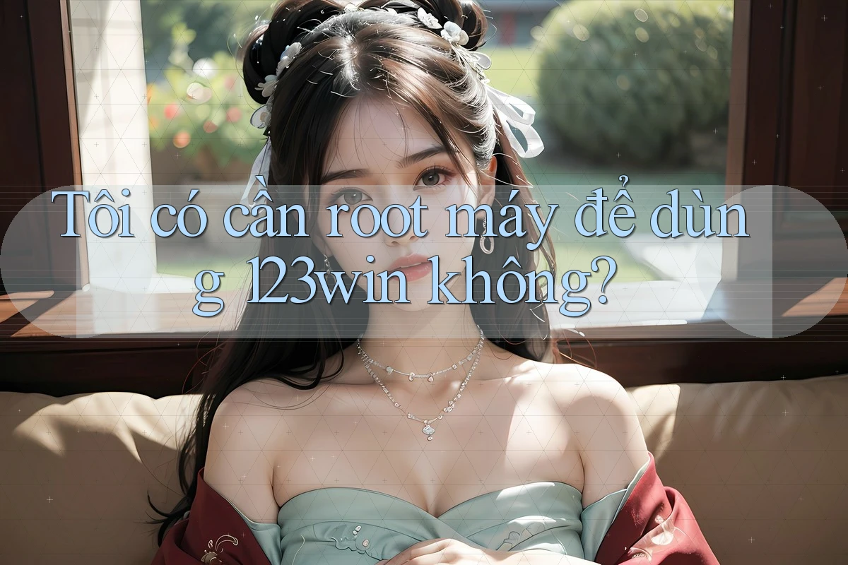 Tôi có cần root máy để dùng 123win không?