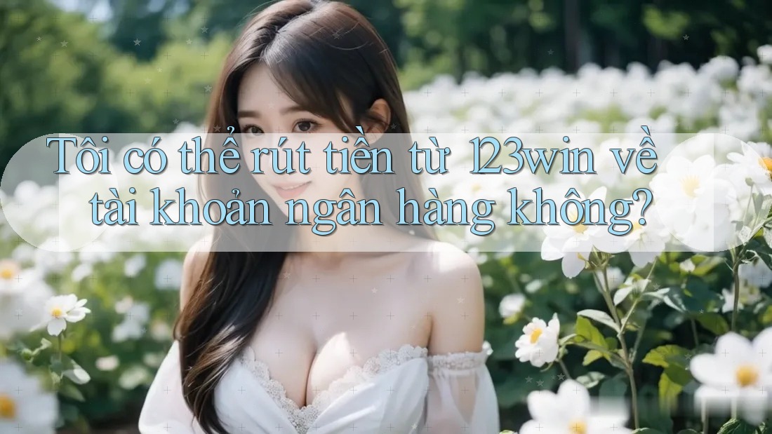 Tôi có thể rút tiền từ 123win về tài khoản ngân hàng không? Tôi có thể rút tiền từ 123win về tài khoản ngân hàng không?