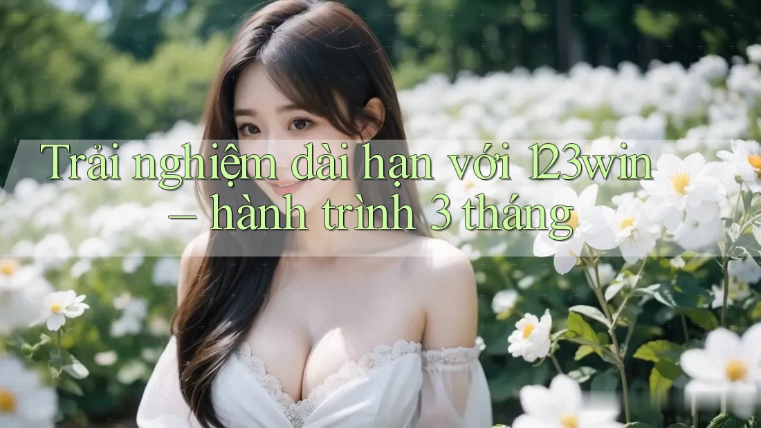 Trải nghiệm dài hạn với 123win – hành trình 3 tháng