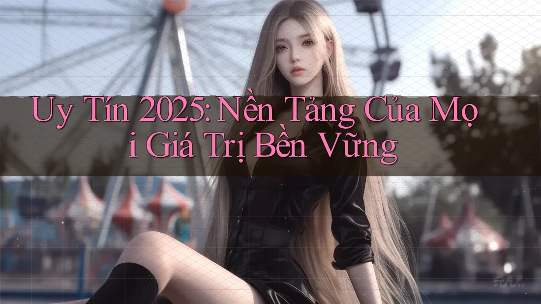 Uy Tín 2025: Nền Tảng Của Mọi Giá Trị Bền Vững Uy Tín 2025: Nền Tảng Của Mọi Giá Trị Bền Vững